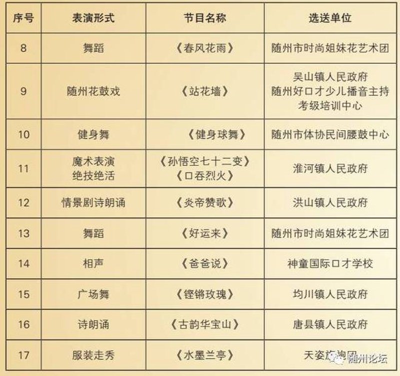 随州艺术团